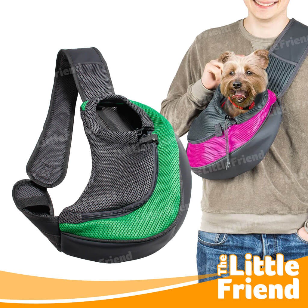 Tas Gendong Travel Model Selempang untuk Anjing Kucing/Pet Sling Bag