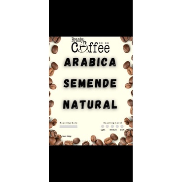 

Kopi Arabica Semende Natural Proses 250gr