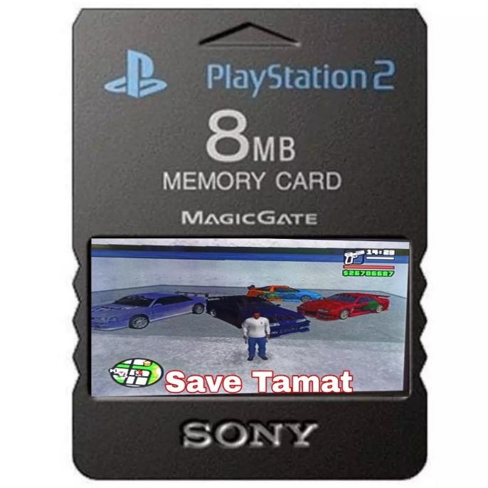 Memory Card PS 2 Save Tamat full 33 Game