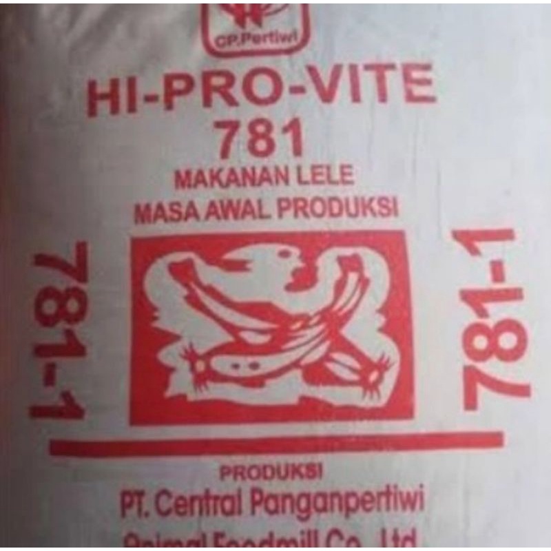 Pakan ikan Hiprovit 781-1 1sak(20kg)
