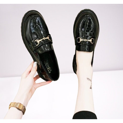 SEPATU WANITA '' CLARA PREMIUM '' LOAFERS FLAT DOCMART T11