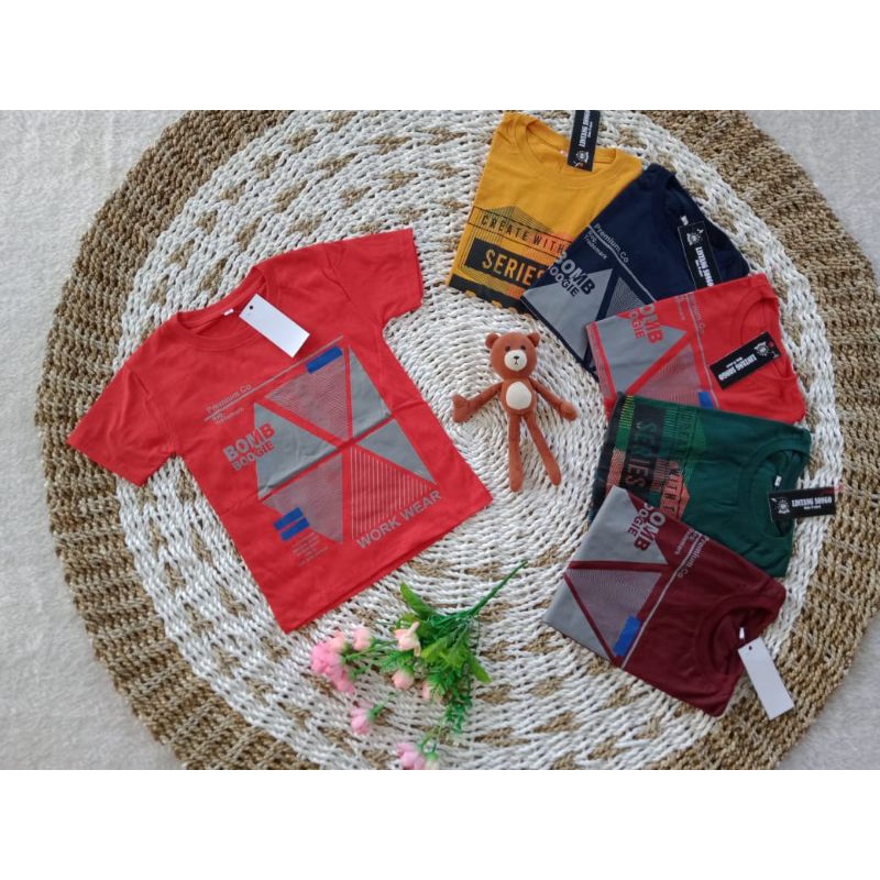 Kaos anak Baju anak Baju bayi KAOS DISTRO BOMBOGIE