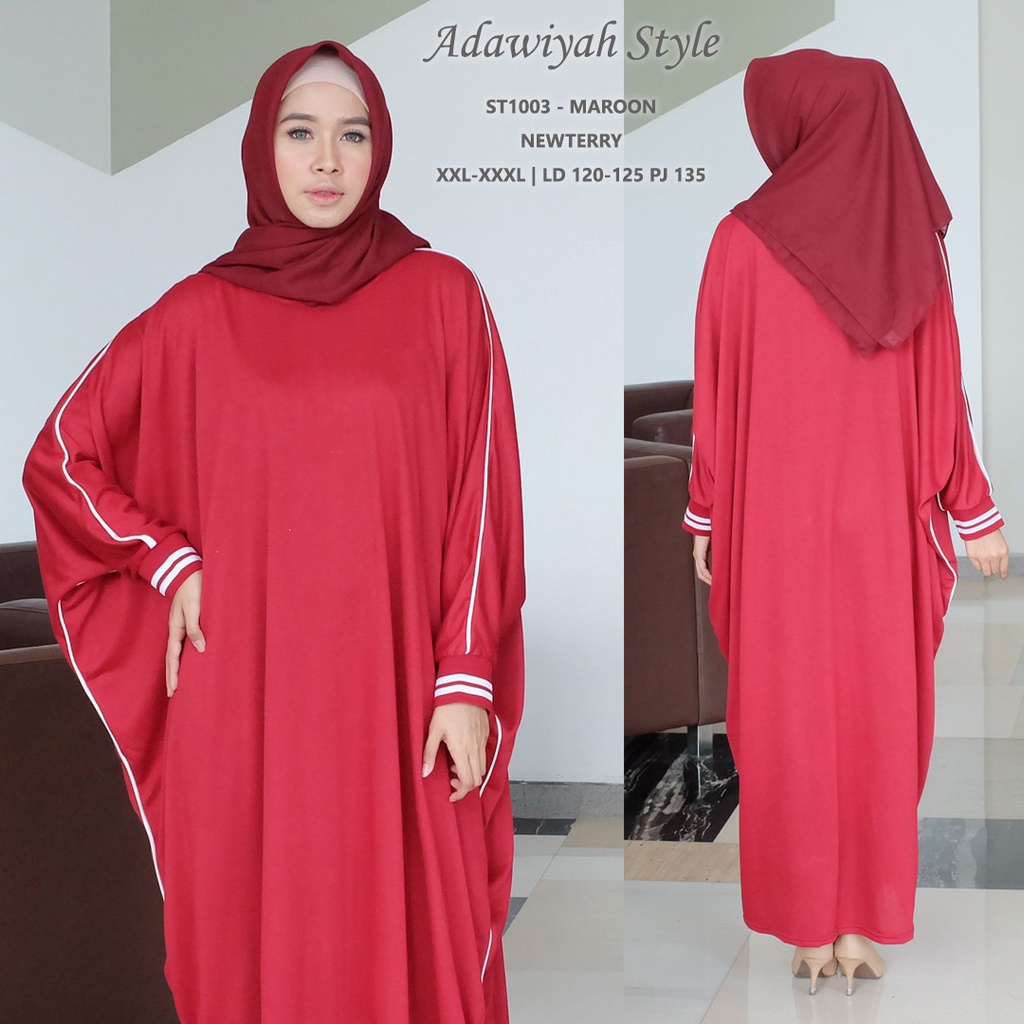 GAMIS WANITA LD 120 - 130 - 140 - MAXI DRESS - GAMIS KAFTAN JUMBO