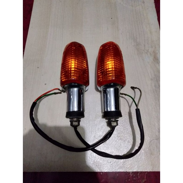 lampu sein sen honda tiger 2000 tiger lama tilam tiger lawas tilas satu set