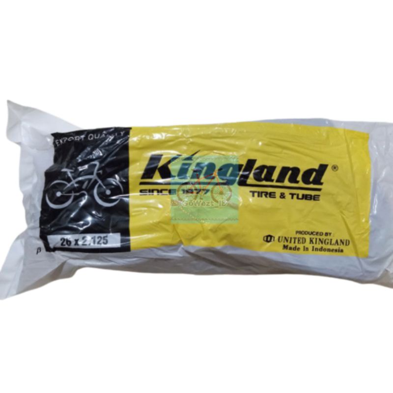 Ban Dalam Sepeda Ukuran 26 x 2.00 / 2.10 / 2.125 Kingland Gunung MTB Mini | High Quality