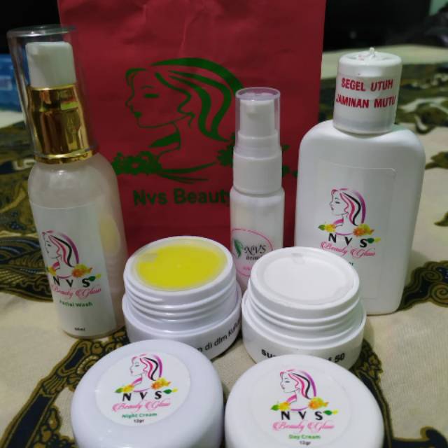 NVS beauty cream Paket Double Glowing