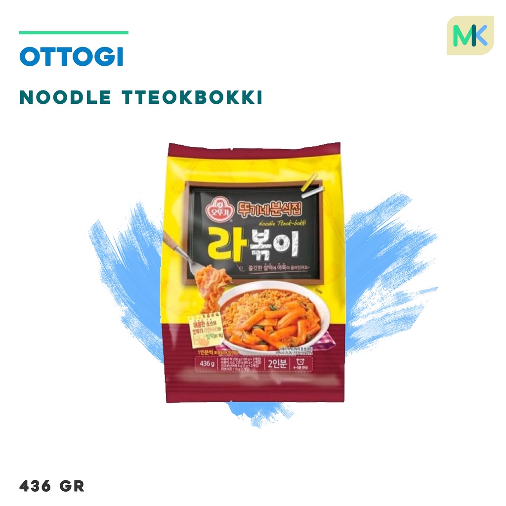 

OTTOGI NOODLE TTEOKBOKKI SPICY RICE CAKE WITH NOODLE RABOKKI 436GR