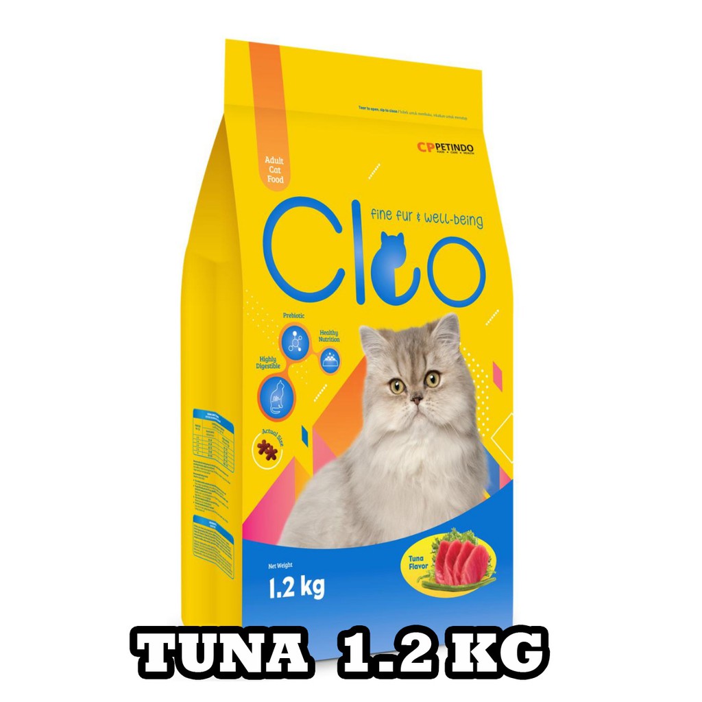 Cleo Tuna 1,2 Kg Cat Food Adult Makanan Kucing Dewasa 1.2