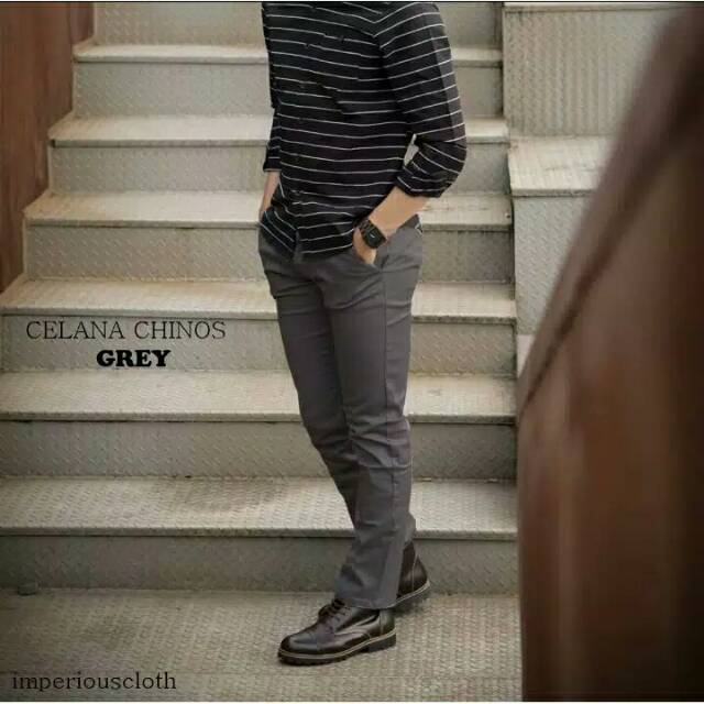 PROMO!!!CELANA PRIA CHINO PANJANG PENSIL SLIM FIT KRJA HARIAN