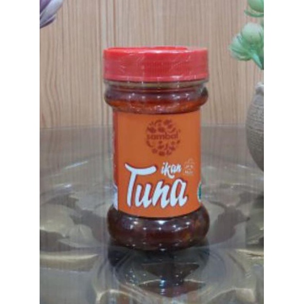 

IndahJaya_Mart Oleh Oleh Khas Palu Tuna Suwir 125 gr Hj. Mbok Sri