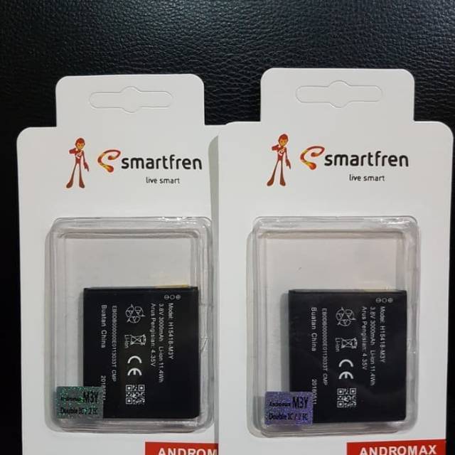 BATERAI MODEM WIFI SMARTFREM / ANDROMAX M3Y / M3Z