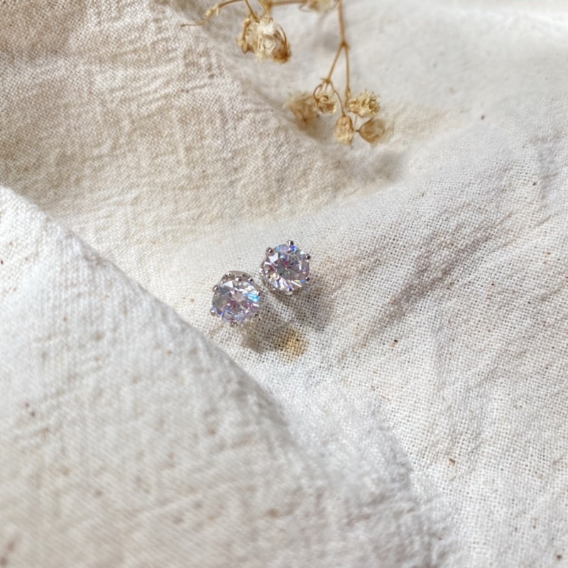 Anting Silver Rhodium Anti Karat Issabelle - Issabelle Earrings