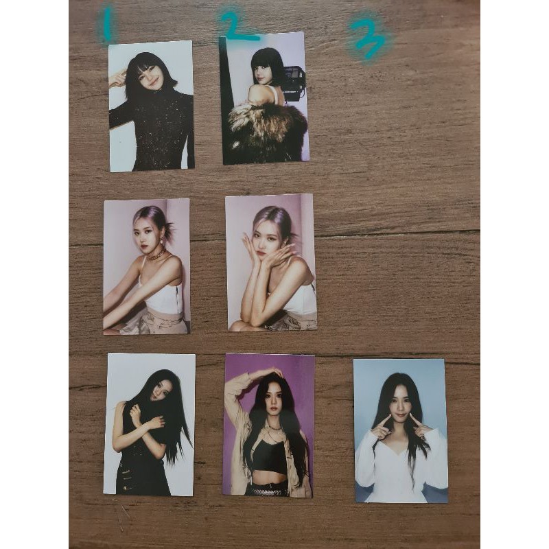 BLACKPINK - THE ALBUM OFFICIAL PHOTOCARD