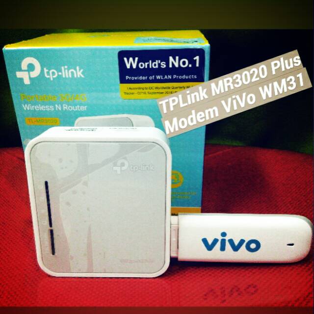TpLink MR3020 Plus Modem ViVo WM31 3G Unlock GSM