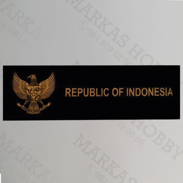 

Stiker / Sticker Republic Of Indonesia Official Tempel Dalam