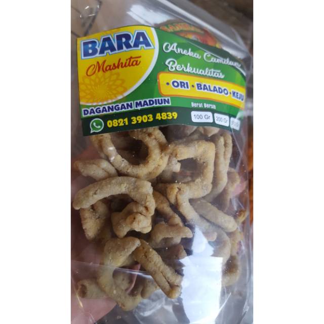 

Keripik usus original&aneka rasa