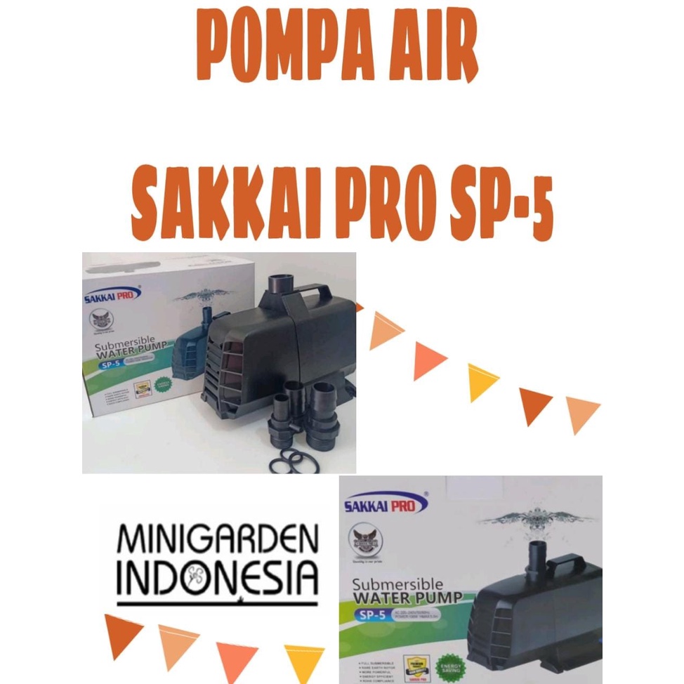 SAKKAI PRO SP-5 SUBMERSIBLE PUMP POMPA AIR CELUP FILTER AQUARIUM KOLAM