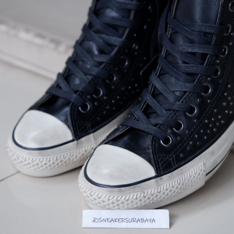 John Varvatos x Converse Chuck Taylor Hi Mini Stud &quot;Black Beluga&quot;