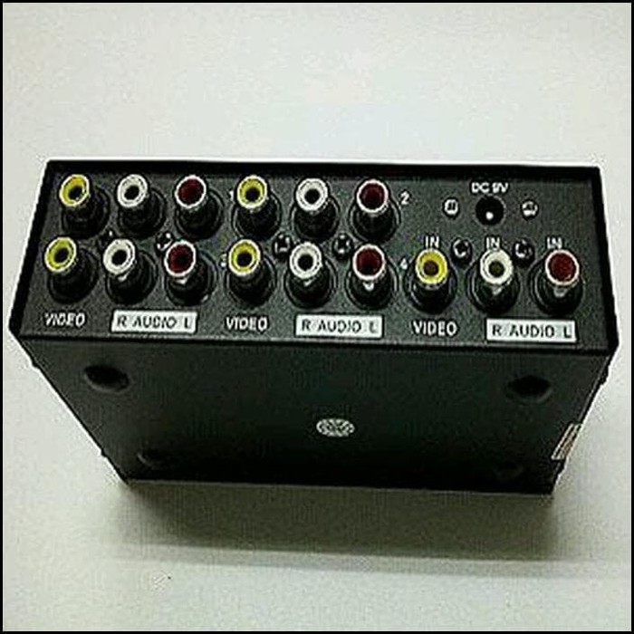 AV splitter 4port GAINTECH / audio video spliter 4 port / 1-4