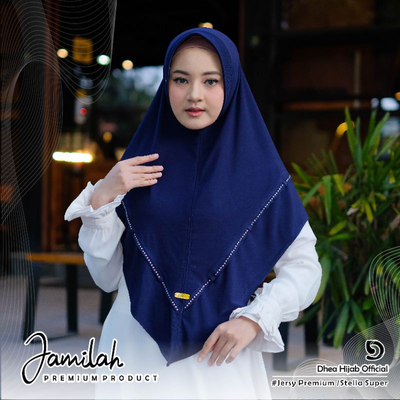 JAMILAH original Dhea hijab premium/qeysa/ellisa/alfasa