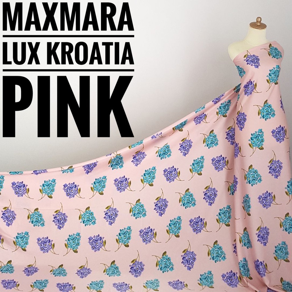 Kain Meteran Maxmara Lux Kroatia Pink (0.5M)