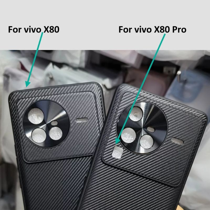 Casing Vivo X80 / X80 Pro Kevlar Premium Case Serat Carbon