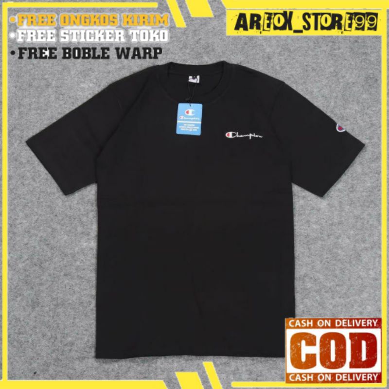 Baju Kaos Champion Original Import Pakaian Casual Pria