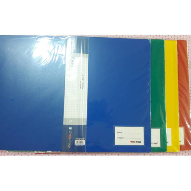 

clear holder isi 40.lembar