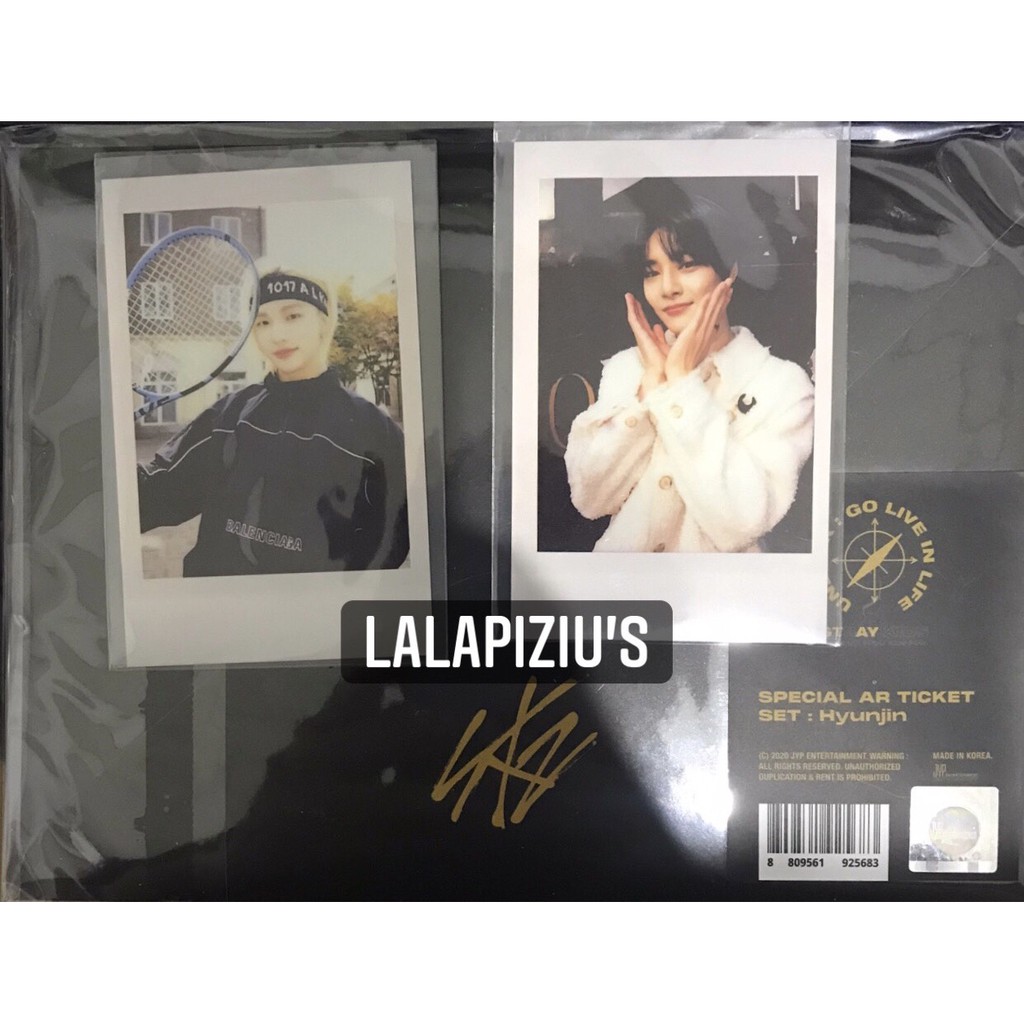 Stray Kids AR Ticket Hyunjin Set + POB Beyond Hyunjin + POB Beyond Jeongin