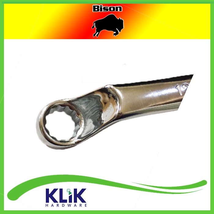 Bison Kunci Ring 14 x 17 mm 75° Eceran Satuan - Crome Vanadium