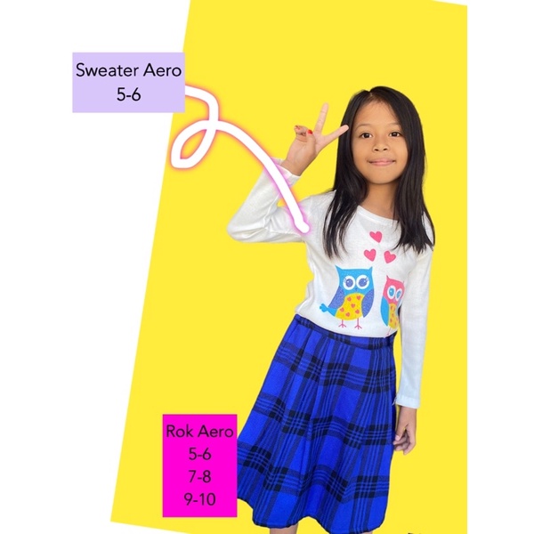 sweater Anak Aero Girls