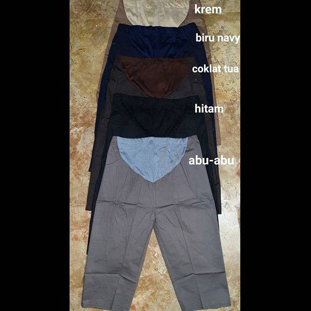 Celana Hamil 7/8 Katun stretch