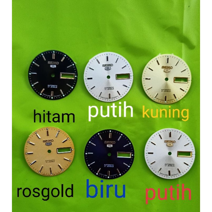 plat Seiko 5 otomatis plat seiko