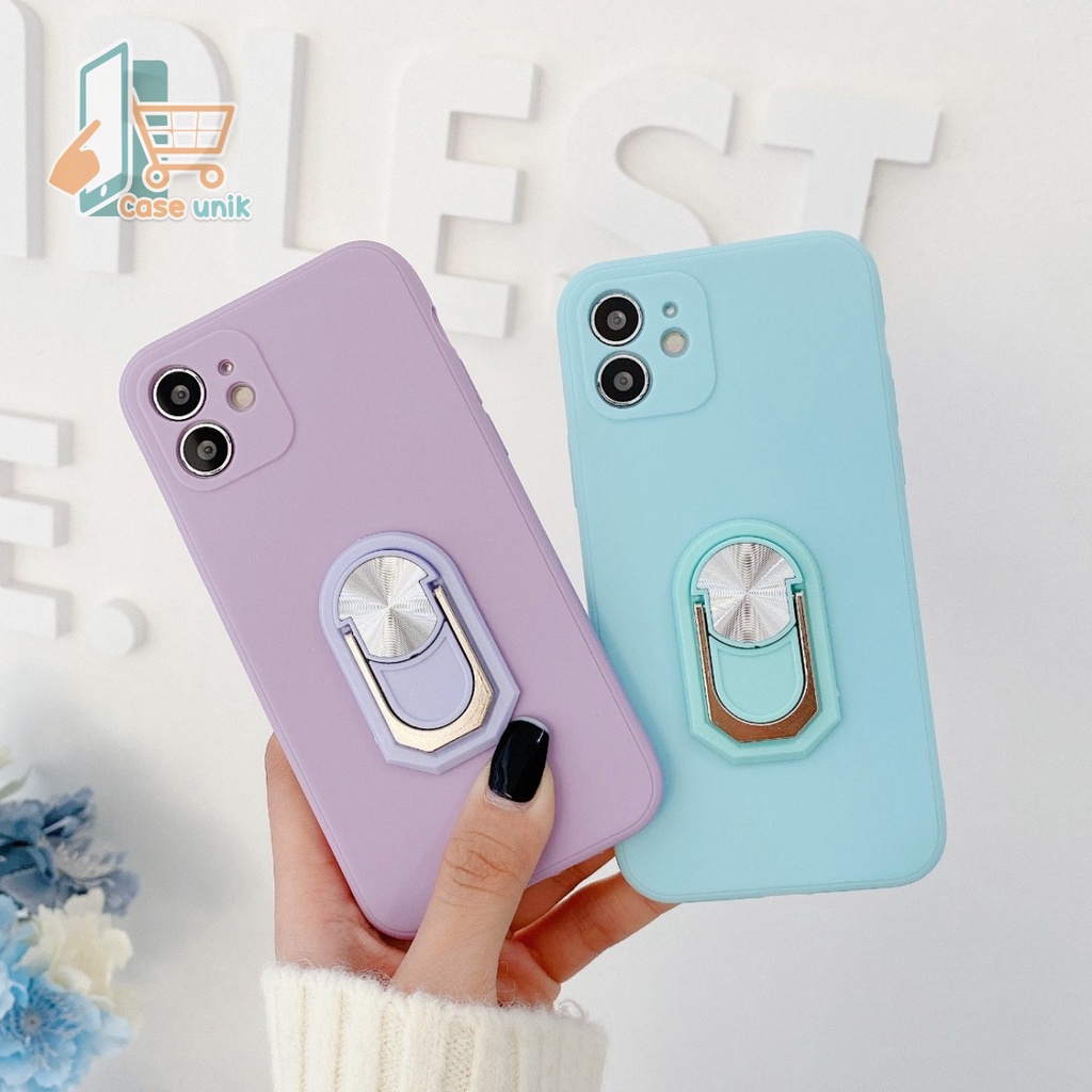 SOFTCASE MACARON RINGSTAND OPPO RENO 4 4F F17 PRO 5 5F A94 F19 6 CS3805