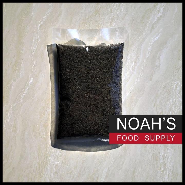 

TEPUNG WIJEN HITAM BLACK SESAME POWDER 1KG BIJI BUBUK WIJEN HITAM 1 KG