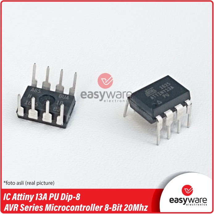 Attiny 13A-PU DIP-8 Attiny13A  Embedded Microcontrollers IC MCU 8Bit