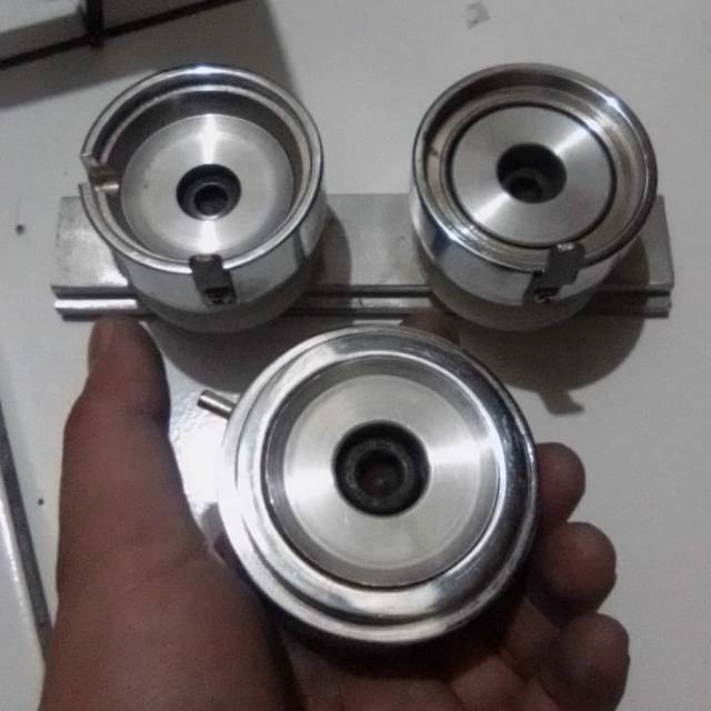 Moulding 45mm 2 sisi untuk Gantungan Kunci 2 sisi cocok untuk semua mesin press pin