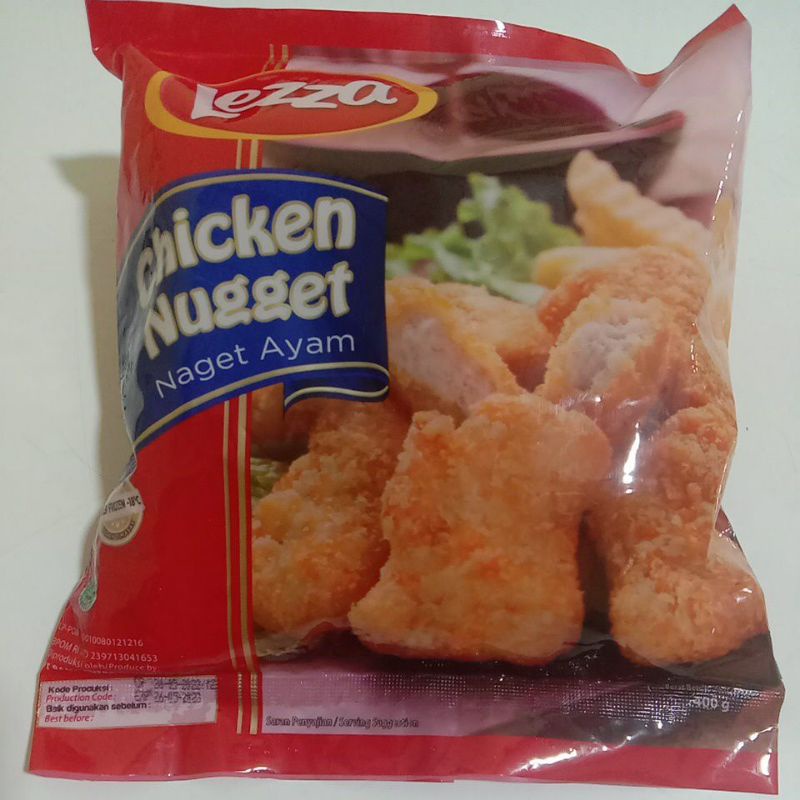 

CHICKEN NUGGET LEZZA NAGET AYAM 400 GR