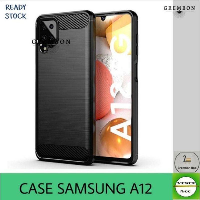 CASE SAMSUNG GALAXY M32 / M62 / A12 / M12 SILICON COVER LIGUS FIBER HARD SOFT CASE CESING ARMOR TPU