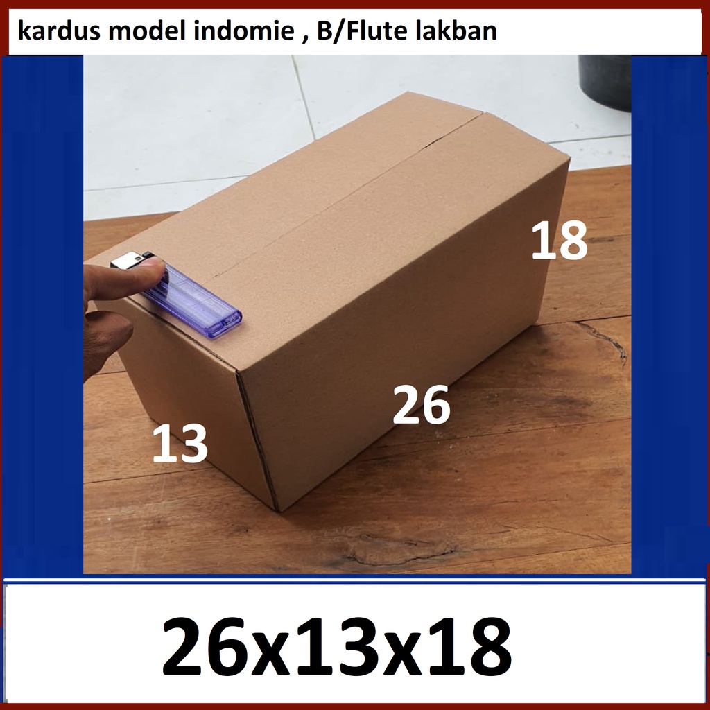 

Kardus 26x13x18 cm IND