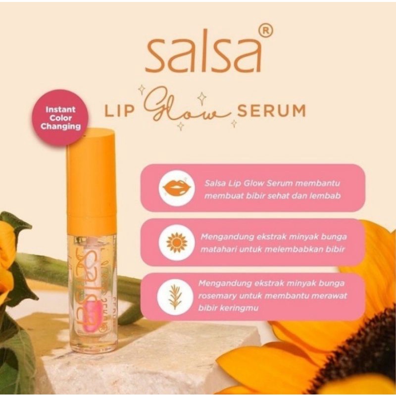 SALSHA LIP GLOW SERUM / LIPPIE SERUM BIBIR