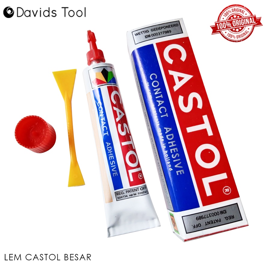 

Lem Castol Kuning Kastol Sepatu Serbaguna Adhesive 51 ccm Tube Besar