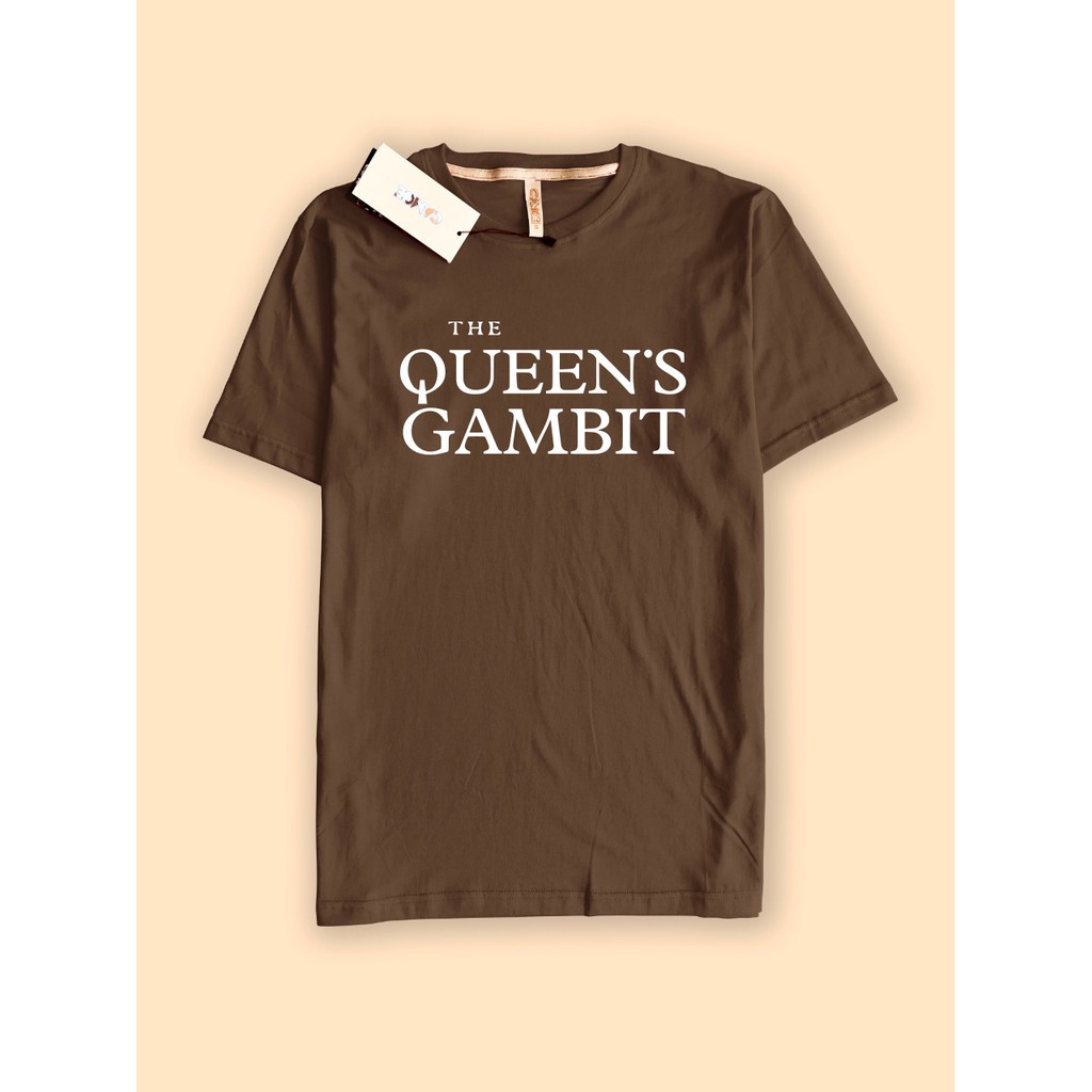 Kaos Tshirt The Queens Gambit Chess Catur