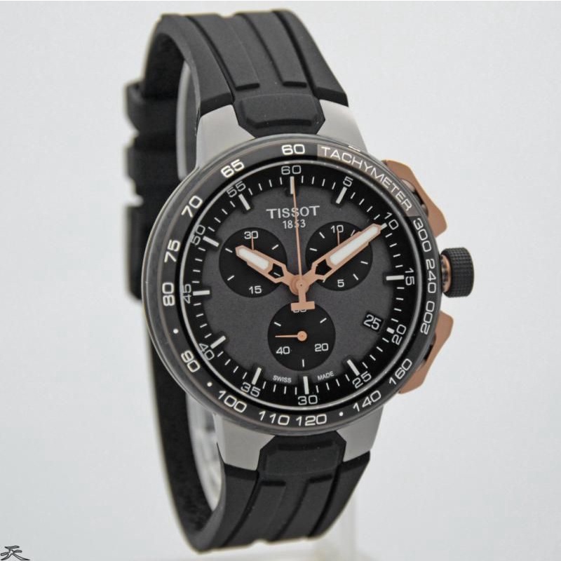 Jam Tangan Pria Tissot T111-417 Rubber Original Swiss Made