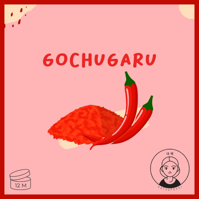 

Gochugaru Korea / Bubuk Cabe Korea Bumbu masakan