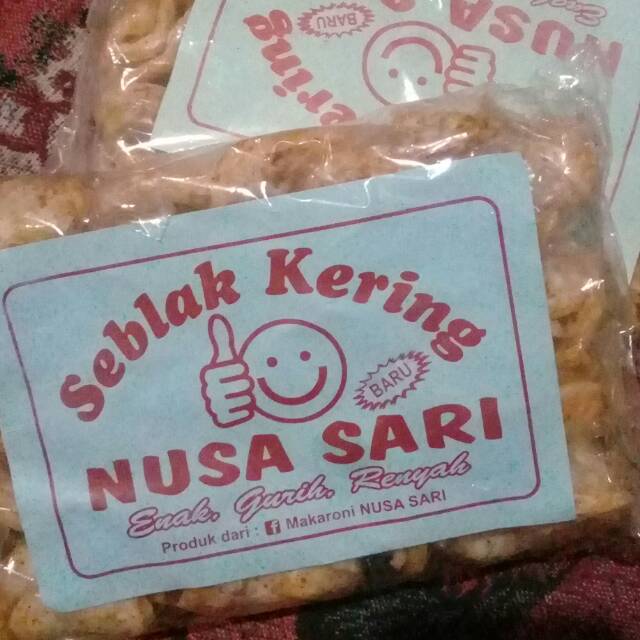

Keripik seblak! Buat yang suka pedas pedas