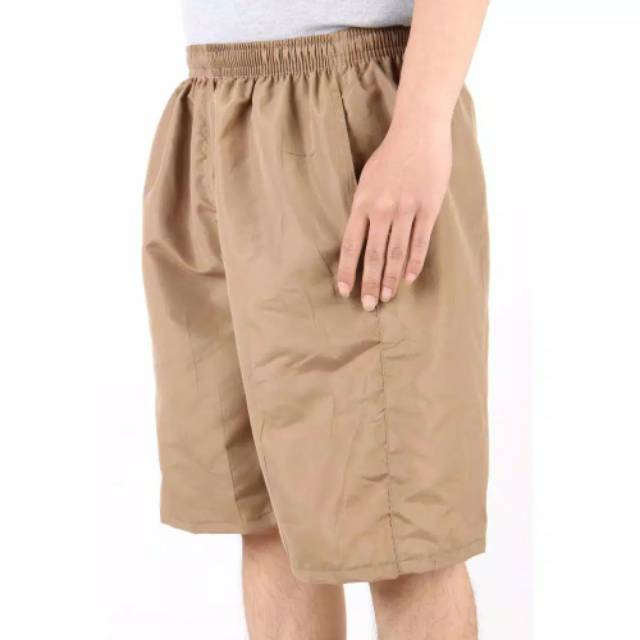CELANA PENDEK PRIA SANTAI KATUN SOGO KOLOR POLOS