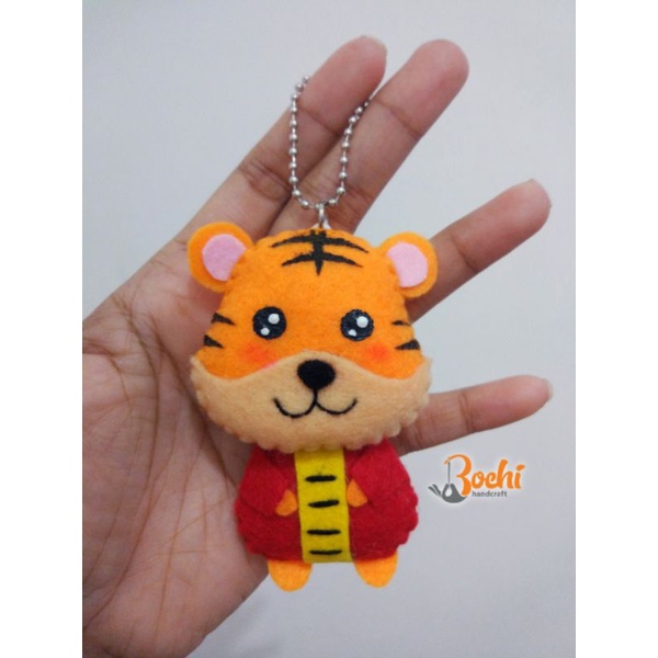 Gantungan Kunci sio Macan / Bag Charm hamper Imlek