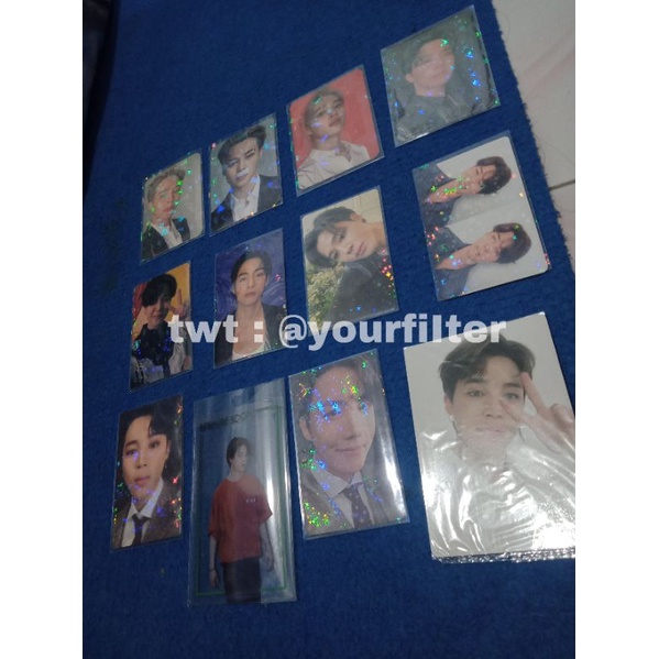 BTS photocard official love yourself mots lucky draw dilan sys ring