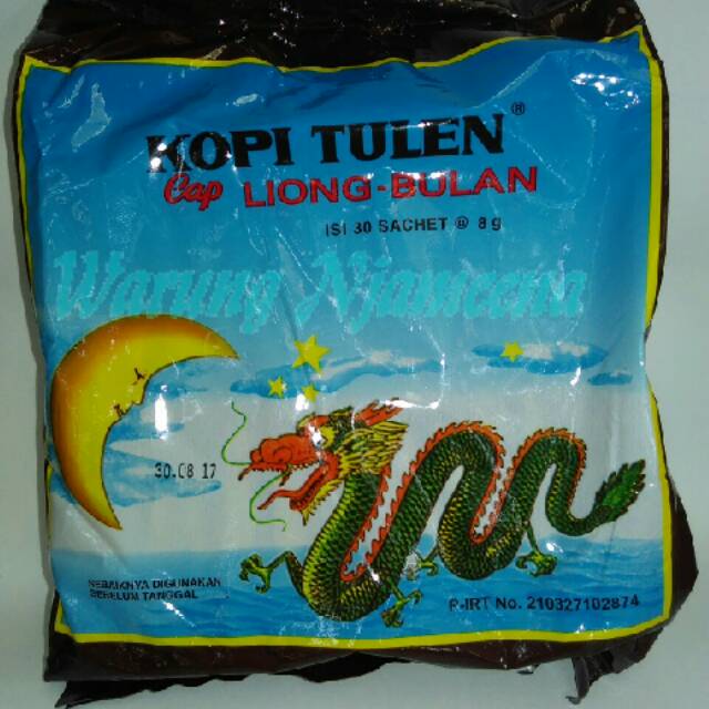 

Kopi Tulen cap Liong Bulan 1 Pax 30 pcs